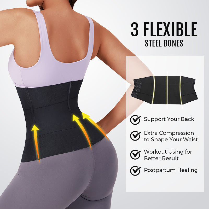 Women's Sports Double Belt Sweat Waist Trainer