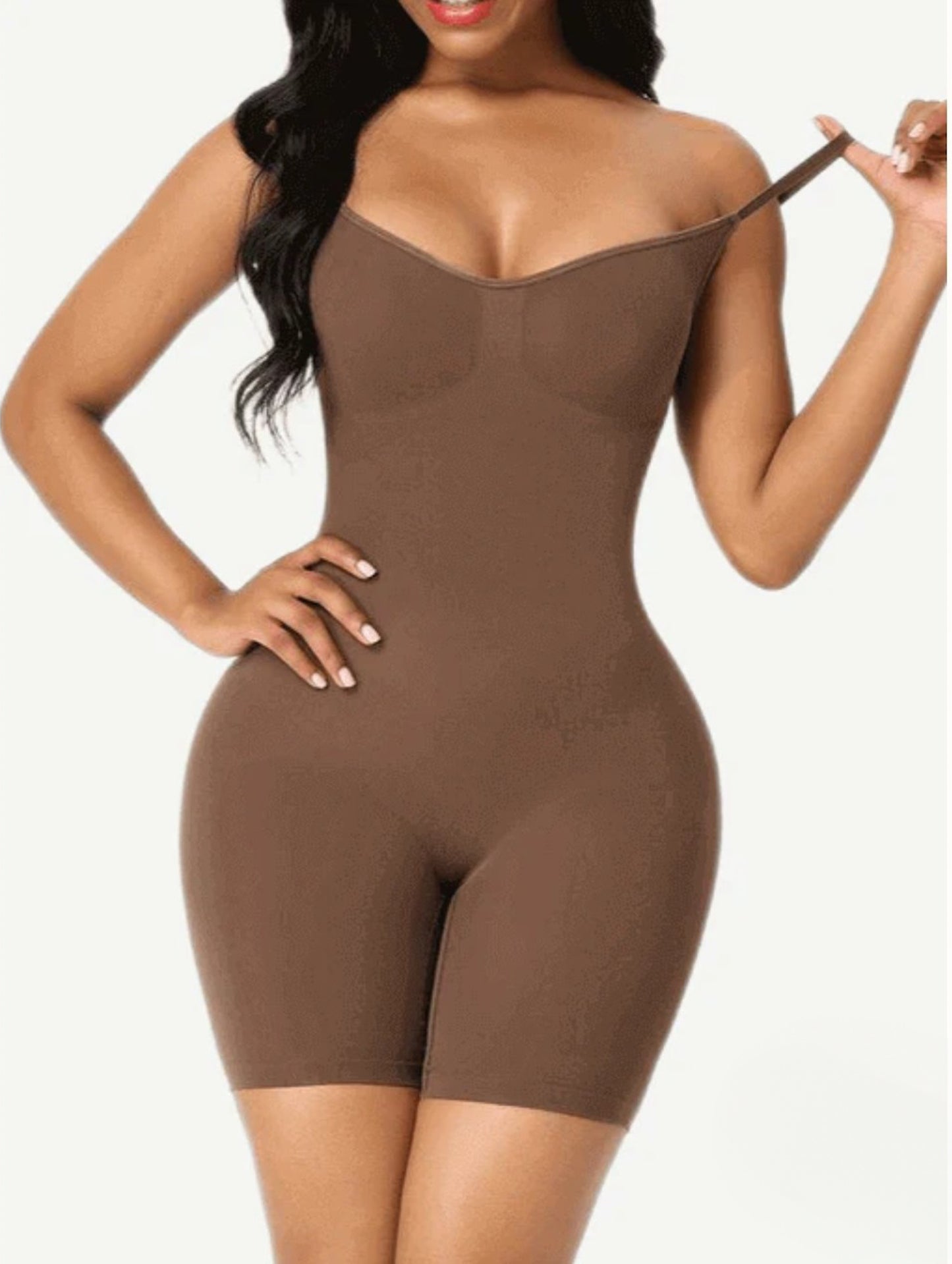 Seamless Mid-thigh Bodysuit