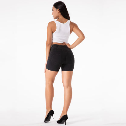 Women Spandex High Waisted Shaper Shorts