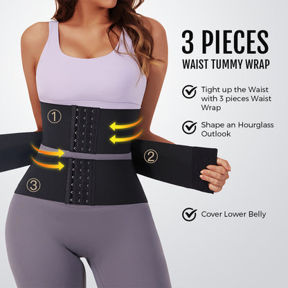 Women's Sports Double Belt Sweat Waist Trainer
