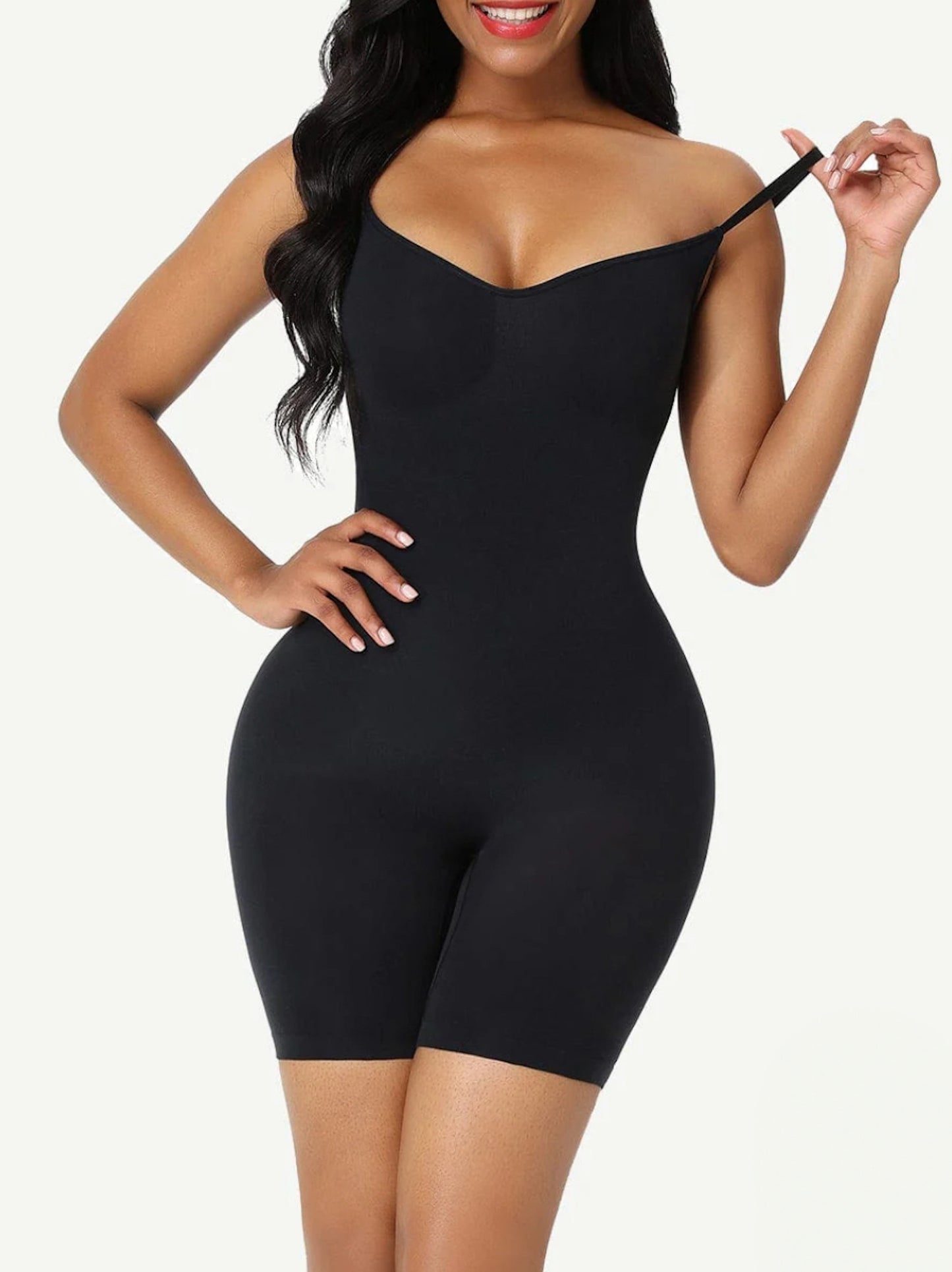 Seamless Mid-thigh Bodysuit