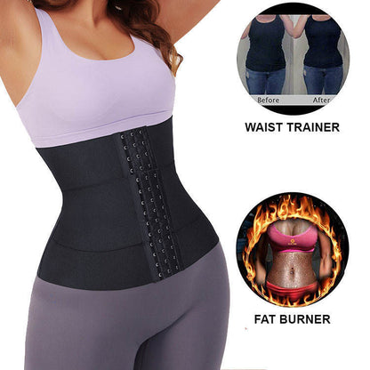 Women's Sports Double Belt Sweat Waist Trainer